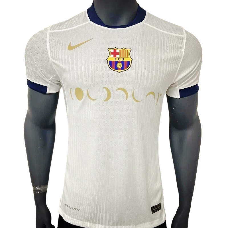 25-26 Barcelona COLDPLAY  Home White Player Version Shirt