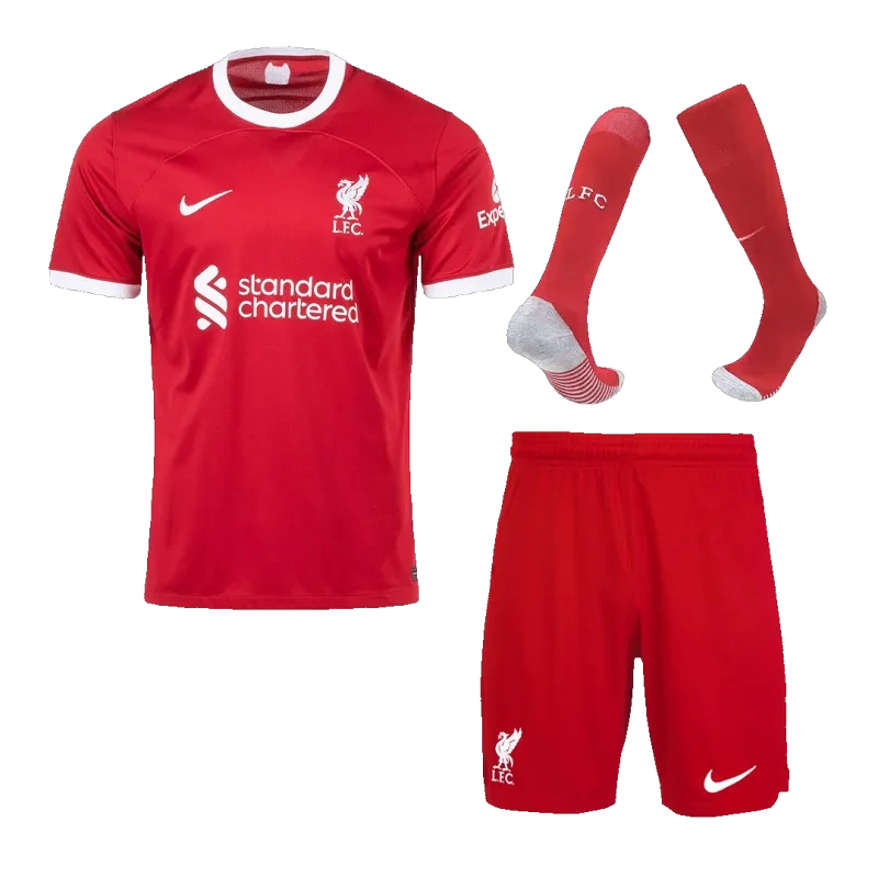 23-24 Liverpool Home Whole Kit(Jersey+Shorts+Socks)