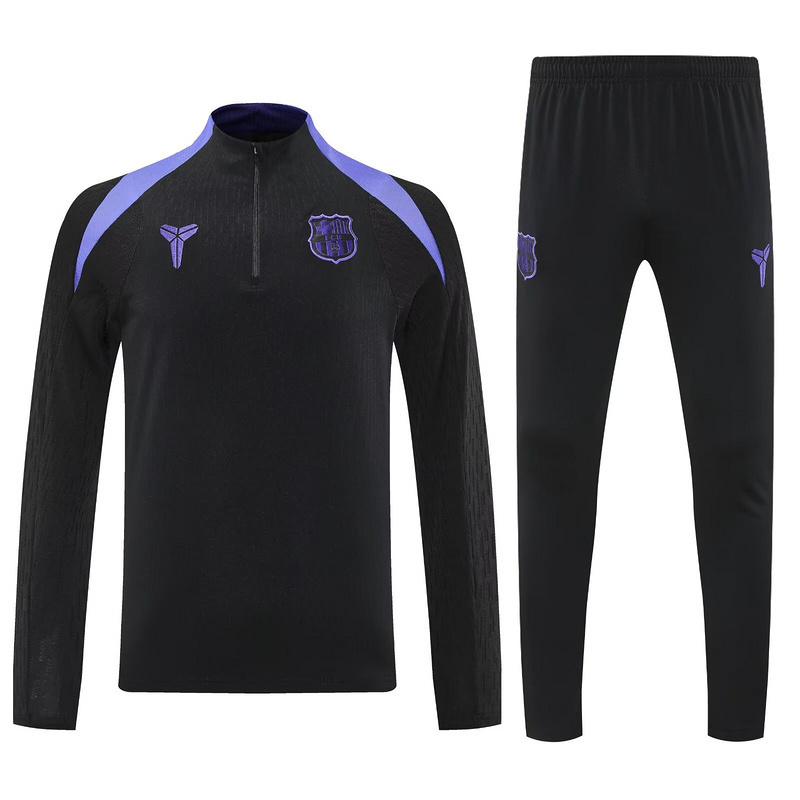25-26 Barcelona x Kobe Bryant Training Kits Long Football Tracksuits