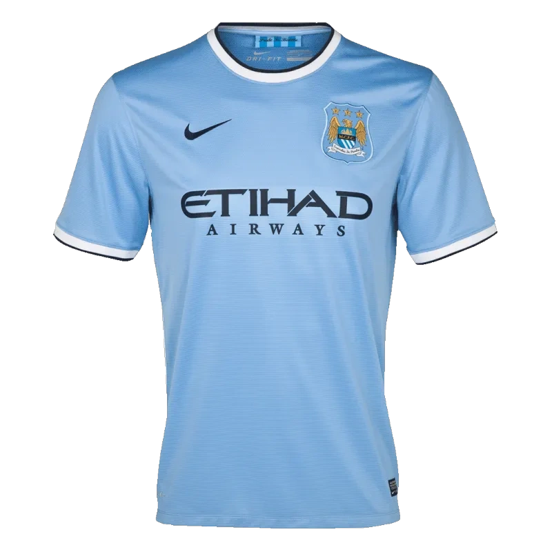 2013/14Manchester City Retro Home Jersey