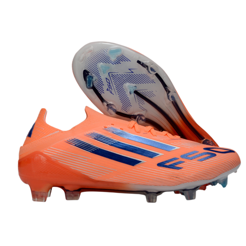 F50 with shoelaces fully knitted waterproof FG Football Shoes