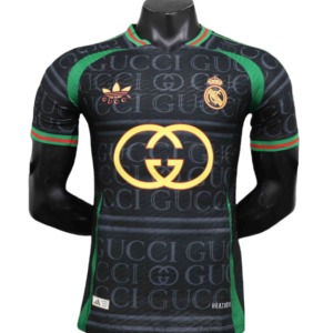 24-25 Real Madrid VS GUCCI Black Player Version Jersey