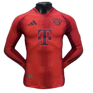 24-25 Bayern Munich Home Player Version Long Sleeve